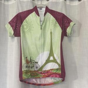 Love In Paris Sportswear 83 Cycling Top Small